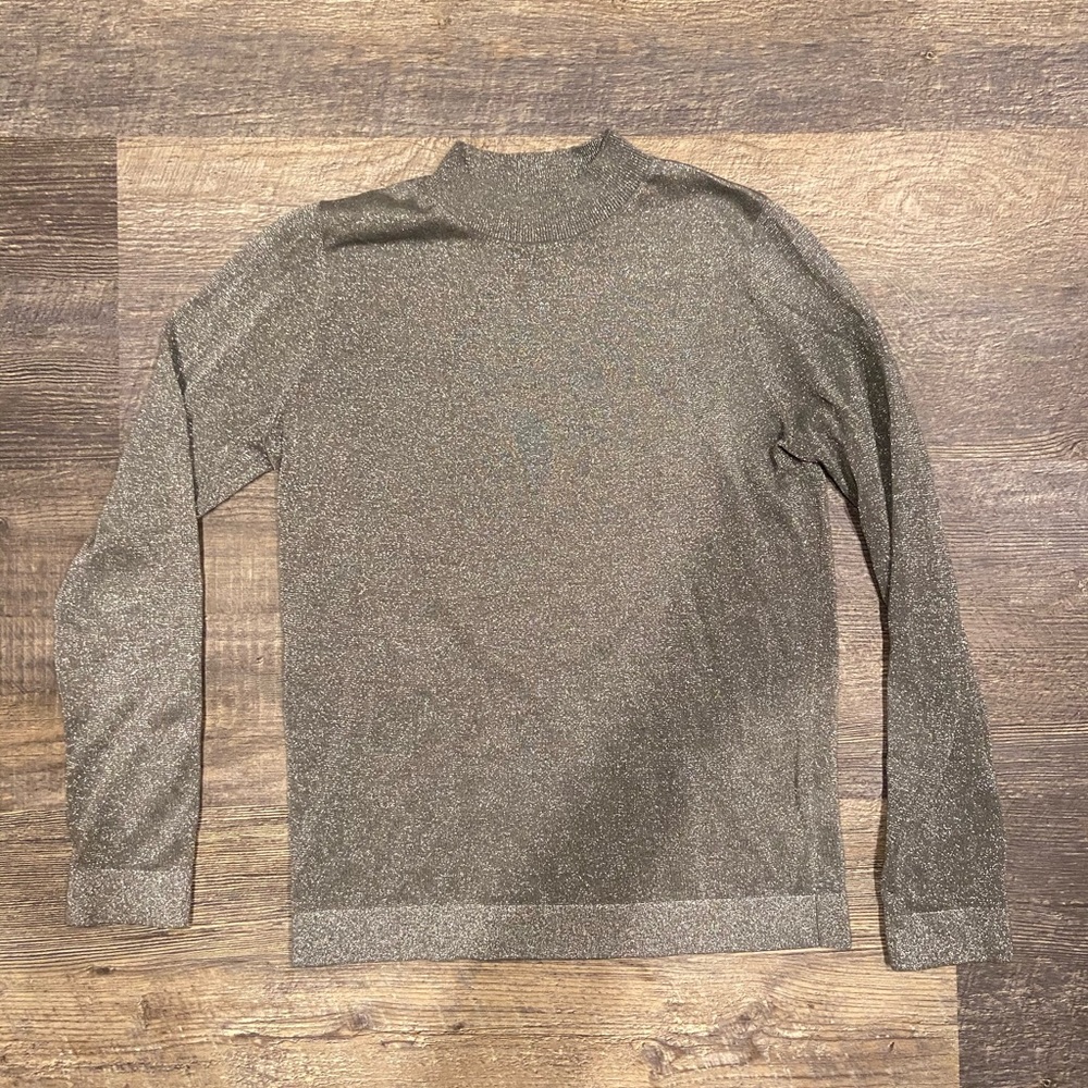 & Other Stories Glitter L Sleeve Top